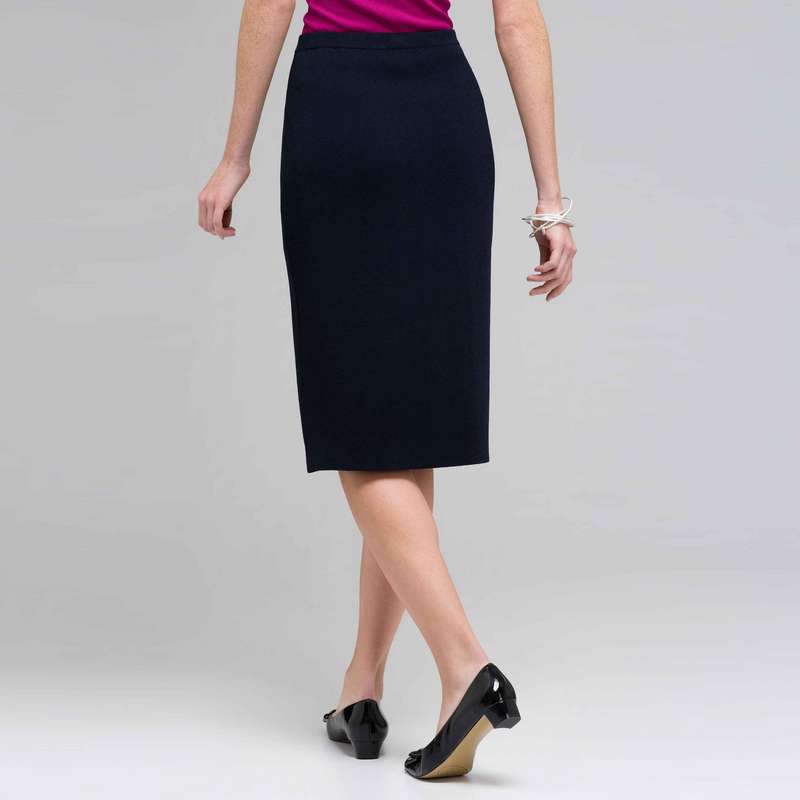 Long Pencil Skirt, Ink, large image number 1